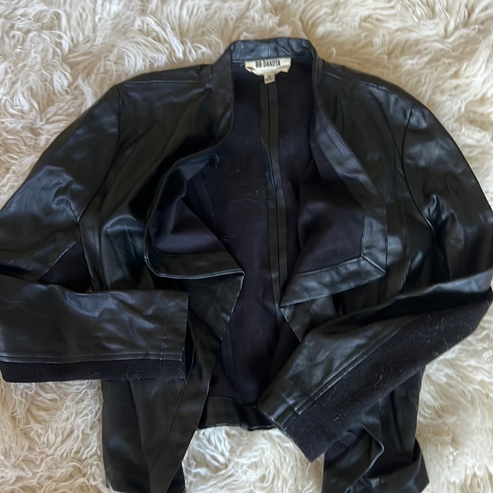 BB Dakota Vegan Leather Jacket Urban Outfitters
